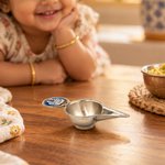 Doraemon Silver Feeder Spoon for Babies – Doraemon Feeding Cup and Cheerful Toddler