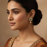 Smoky Shringar Stud Drops
