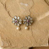 Smoky Shringar Stud Drops
