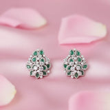 Emerelle CZ Pearl Studs