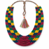 Men's Multicolour Handcrafted Beaded Statement Mala