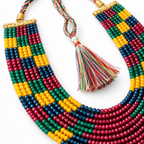 Men's Multicolour Handcrafted Beaded Statement Mala
