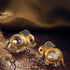 Nanha Gaj Karan Phool | Baby Elephant Meenakari Moissanite Earrings