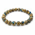 Spectrum Colour-Block Men's Beaded Bracelet