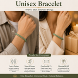 Jade Green Beaded Men's Bracelet