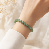 Jade Green Beaded Men's Bracelet