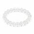Crystal Clear Beaded Men's Bracelet