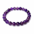 Royal Violet Beaded Men's Bracelet