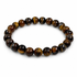 Golden Tiger's Eye Beaded Men's Bracelet