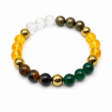 Ocean Mosaic Men's Beaded Bracelet