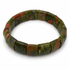 Moss Coral Grid Men's Cuff Bracelet
