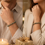 Spectrum Colour-Block Men's Beaded Bracelet