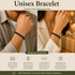 Navy Coin-Bead Men's Bracelet